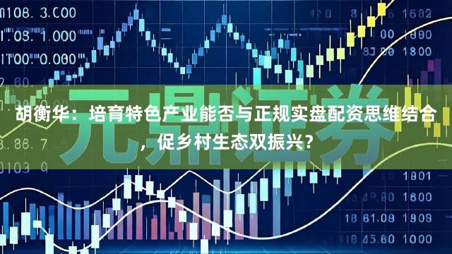 胡衡华：培育特色产业能否与正规实盘配资思维结合，促乡村生态双振兴？