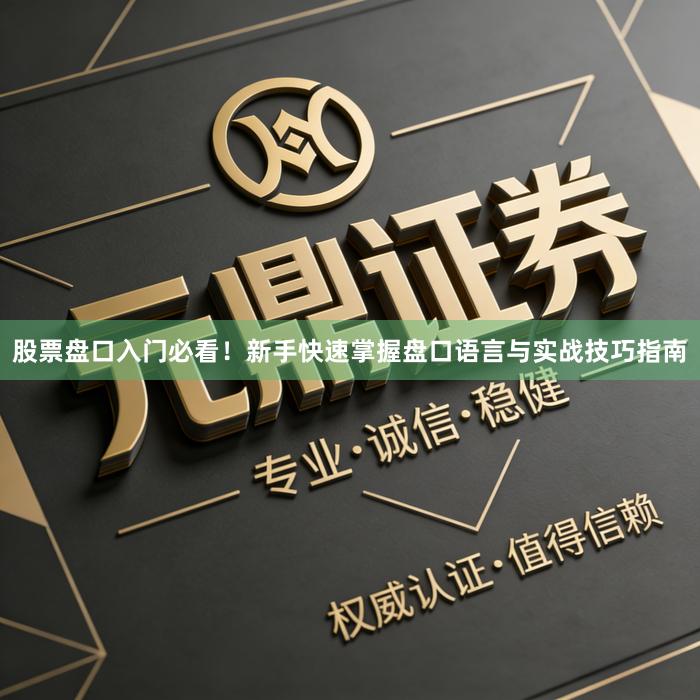 股票盘口入门必看！新手快速掌握盘口语言与实战技巧指南